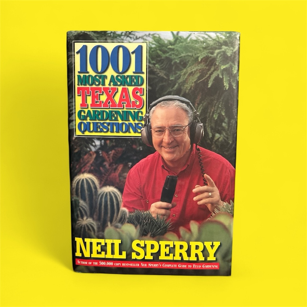 Book, 1001 Most Asked Texas Gardening Questions